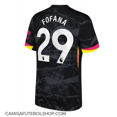 Camisa de time de futebol Chelsea Wesley Fofana #29 Replicas 3º Equipamento 2024-25 Manga Curta